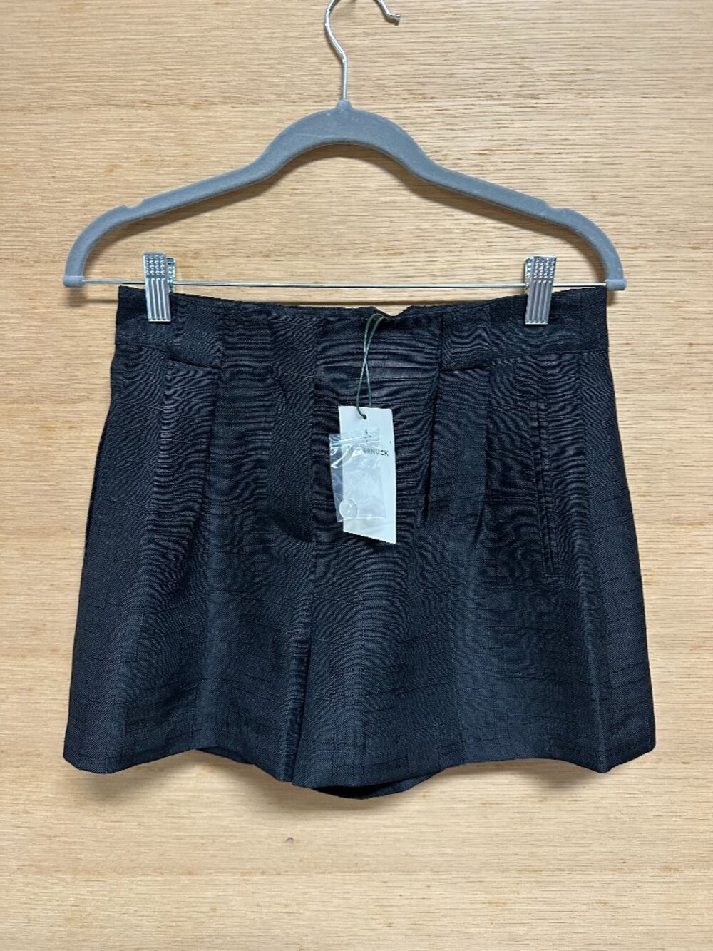 Tuckernuck Black Pleated Shorts